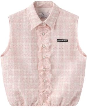 Marissa Chiara Sleeveless Vest - Pink