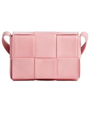 Bottega Veneta Candy Cassette Satchel Bag - Pink