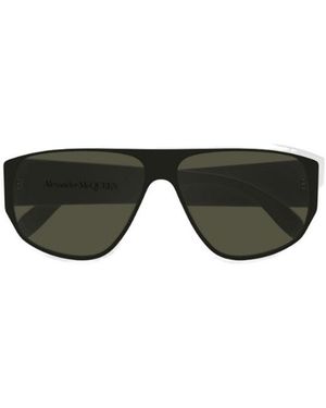 McQueen Eyewear Mask Frame Sunglasses - Multicolour
