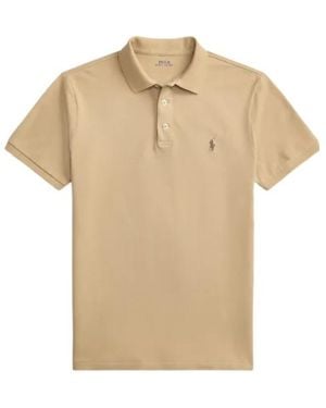 Polo Ralph Lauren Logo Polo Shirt - Natural