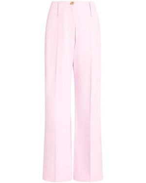 Patou High-Rise Belted Trousers - Pink