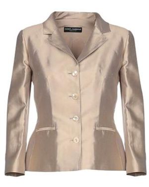Dolce & Gabbana Minimalist Blazer - Natural