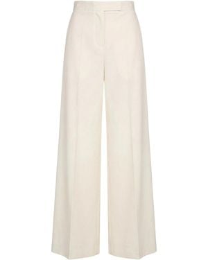 Max Mara Wide-Leg Pants - White