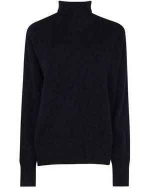 Mrz Turtleneck Oversized Sweater - Blue