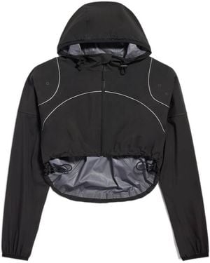 Balenciaga Techwear Cropped Jacket - Black