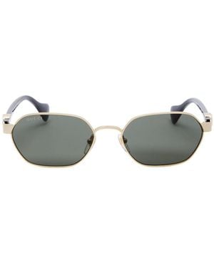 Gucci Metal Sunglasses - White