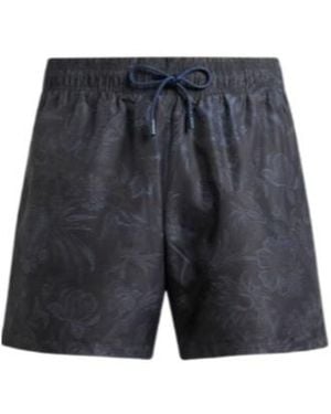Etro Floral Swim Shorts - Grey