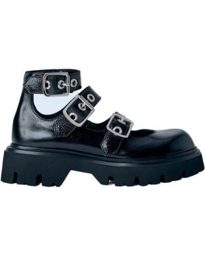 Vivienne Westwood Bacchus Triple-Buckle Boots - Blue