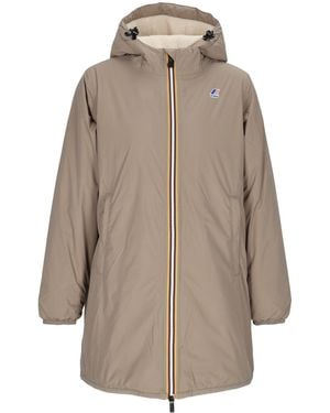 K-Way Le Vrai 4.0 Hooded Jacket - Natural