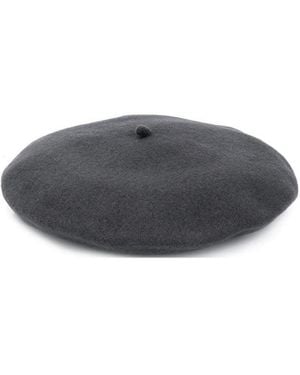 Celine Robert Knitted Beret Hat - Gray