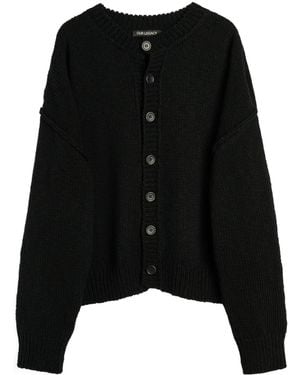 Our Legacy Pitch Crew-Neck Cardigan - Black