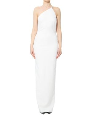 Solace London London Alexandra One-Shoulder Maxi Dress - White