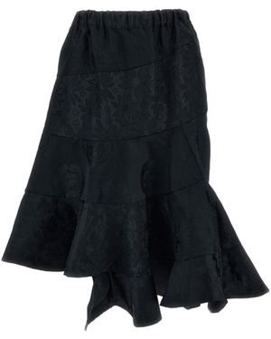 Comme des Garçons Paneled Skirt - Blue