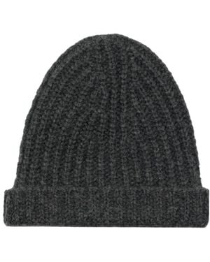 The Row Knitted Hat - Black
