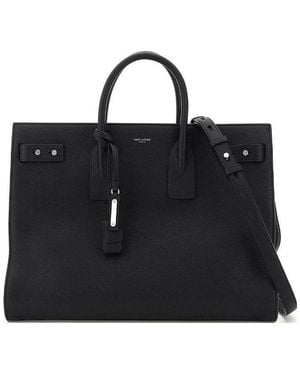 Saint Laurent Large Sac Du Jour Tote - Black