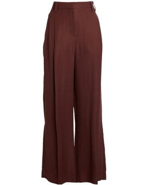 Brunello Cucinelli Wide-Leg Pants - Purple