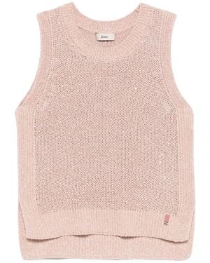 Herno Glitter Knit Top - Pink