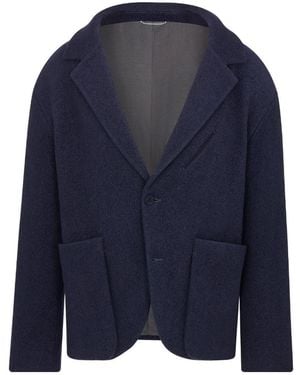 Dior Off-The-Shoulder Jacket - Blue