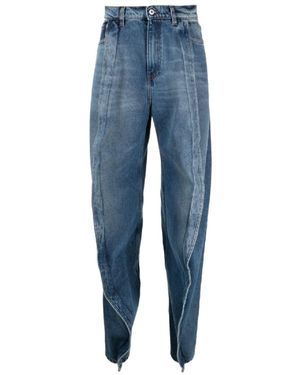 Y. Project Belt-Loop Jeans - Blue