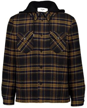 Celine Hooded Overshirt - Black
