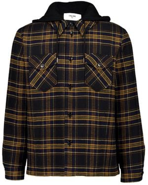 Celine Hooded Overshirt - Black