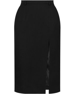 Dolce & Gabbana Knee-High Skirt - Black