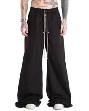 Rick Owens Drawstring Casual Pants - Black