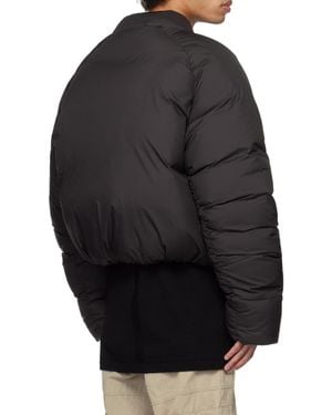 Entire studios Pillow Bomber Jacket - Black