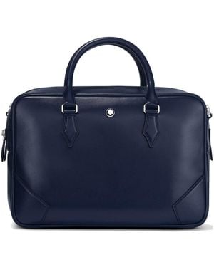 Montblanc Logo Travel Bag - Blue