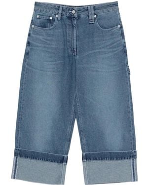Simone Rocha Cuffed Jeans - Blue