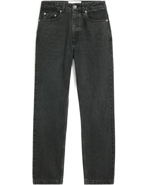 Ami Paris Logo Patch Jeans - Grey