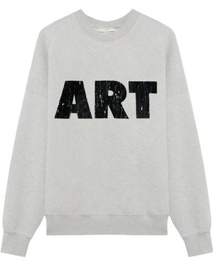 1989 STUDIO Long-Sleeved Crew Neck Sweatshirt - Grey