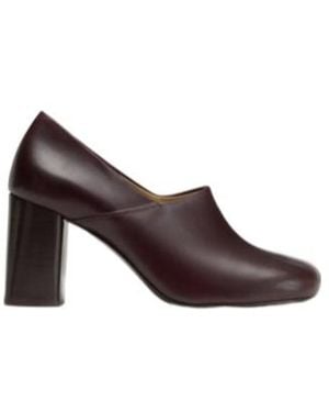Lemaire 80Mm Anatomic Block-Heel Pumps - Brown
