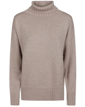 Drumohr Turtleneck Jumper - Grey