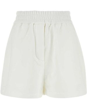 Prada Loose Waist Shorts - White
