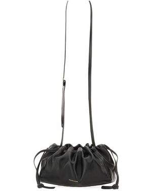 Mansur Gavriel Bloom Drawstring Mini Crossbody Bag - White