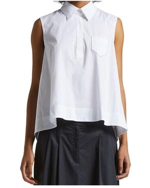 Peserico Bead-Embellished Tank Top - White