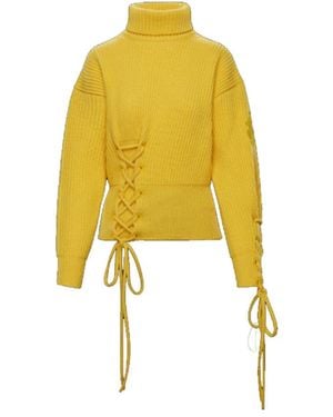 Moncler Turtleneck Pullover - Yellow