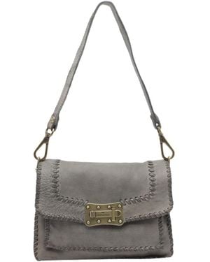 Campomaggi Agnese Crossbody Shoulder Bag - Grey