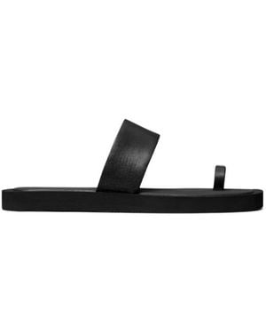 Tory Burch Square Toe Sandal - Black