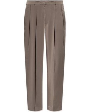 MICHAEL Michael Kors Pleated Pants - Brown