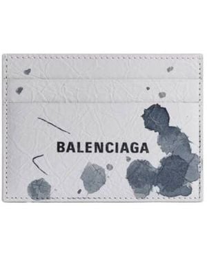 Balenciaga Cash Card Holder - White