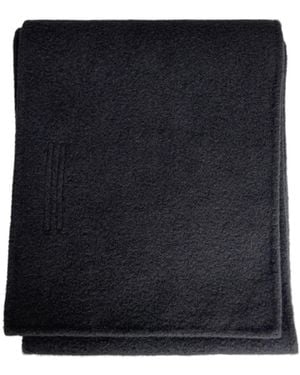 Rick Owens Rectangular-Shape Scarf - Black