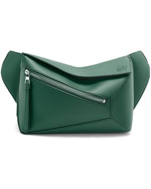 Loewe Small Puzzle Bumbag - Green