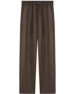 Loro Piana Reinga Straight-Leg Trousers - Brown