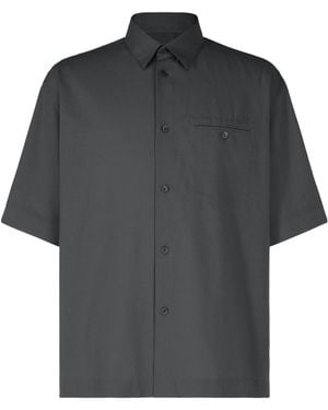 Homme Plissé Issey Miyake Short-Sleeved Shirt - Grey