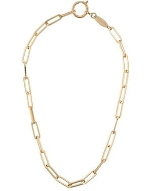 FEDERICA TOSI Geometric Brass Necklace - Metallic