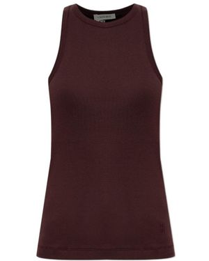 By Malene Birger Mani Ribbed Tank Top - Purple
