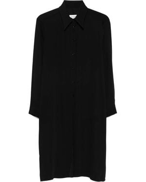 MM6 by Maison Margiela Long-Sleeved Shirt - Black