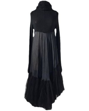 Marc Le Bihan Long Sleeved Dress - Blue